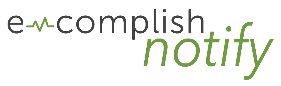 E-Complish Notify Logo