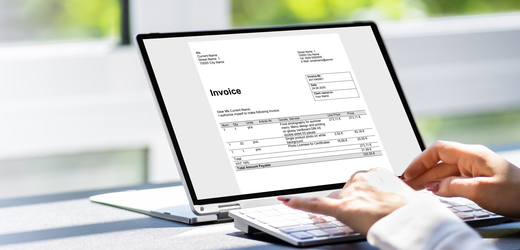 Online Invoice Payment Processing